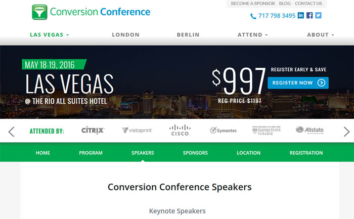 Conversion Conference