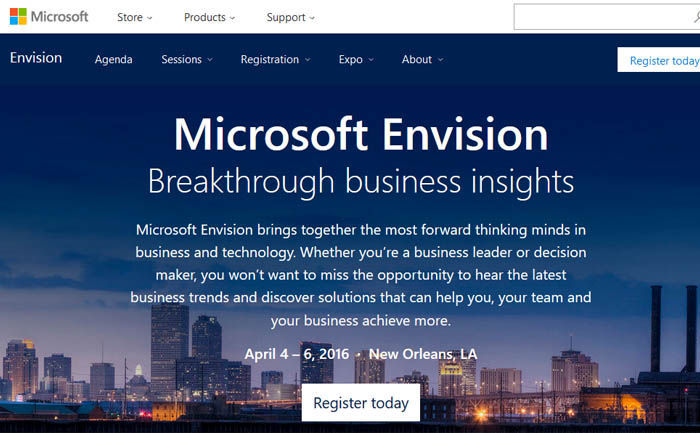 Microsoft Envision
