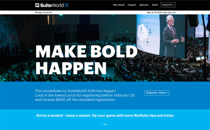 NetSuite, SuiteWorld